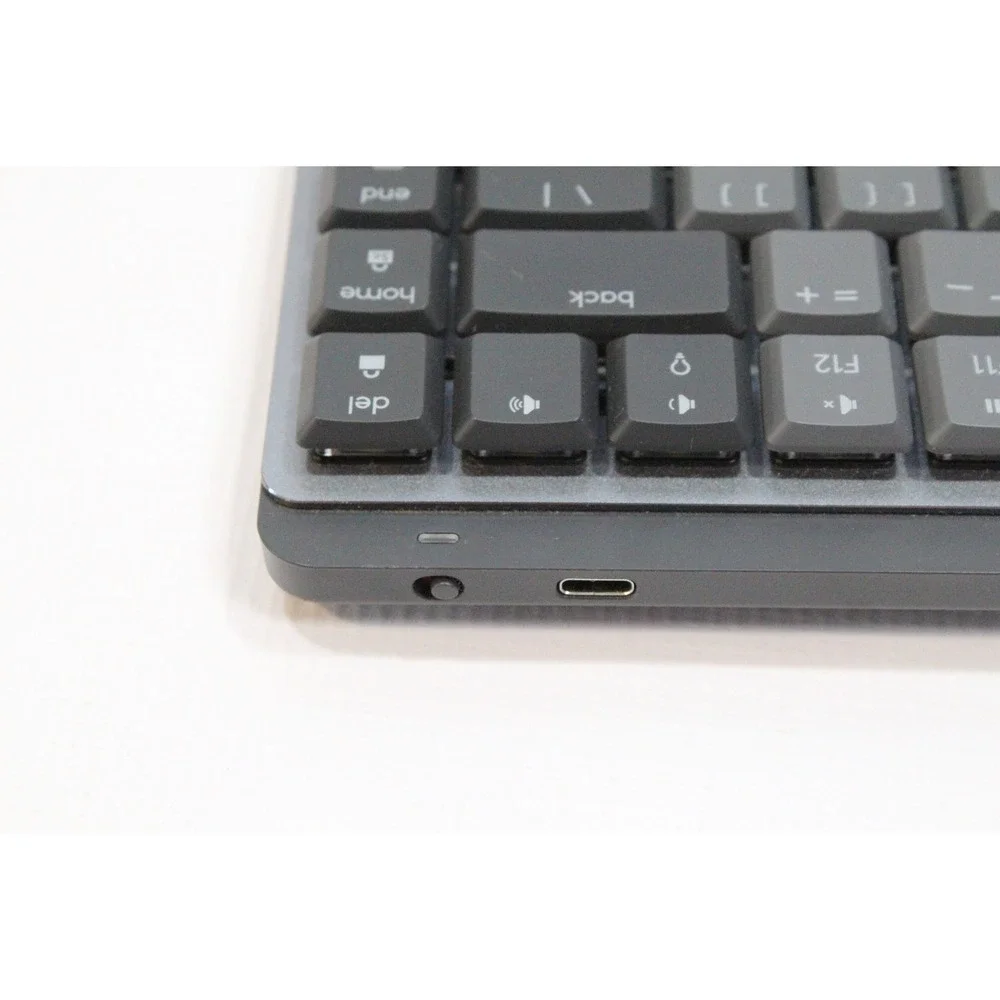 Logitech MX Mechanical Mini Wireless Keyboard Tactile Quiet Switches Graphite